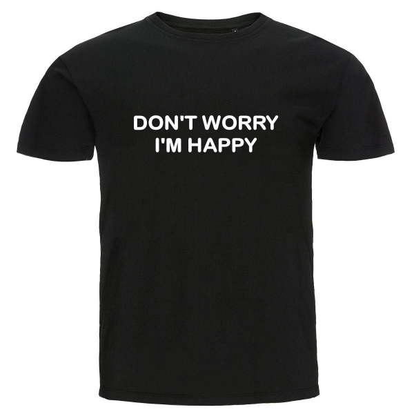 T-paita - Älä huoli, olen onnellinen Black M