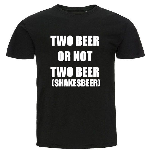 T-shirt - To øl eller ikke to øl, Shakesbeer L