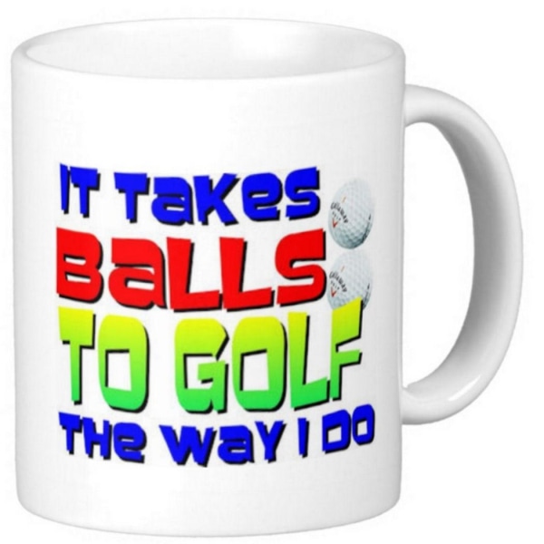 Mugg - Golfiin tarvitaan palloja, kuten minä