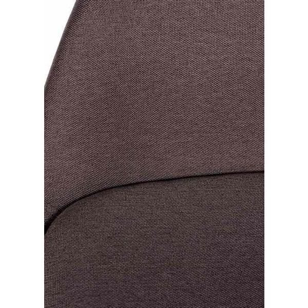 Barstol hög x1 fotstöd skandinavisk stil i brunt tyg, ljus trästruktur, kvadrat 10_0004638 kastanj