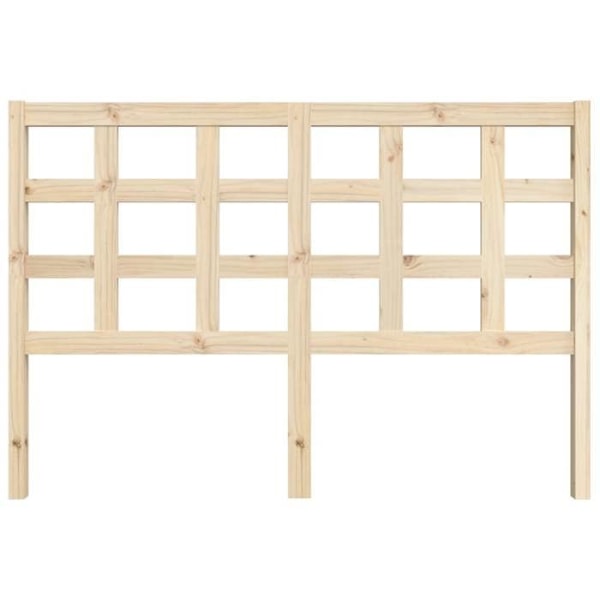 Huvudgavel till sängmöbel sovrum möbel 145,5 x 4 x 100 massivt furu