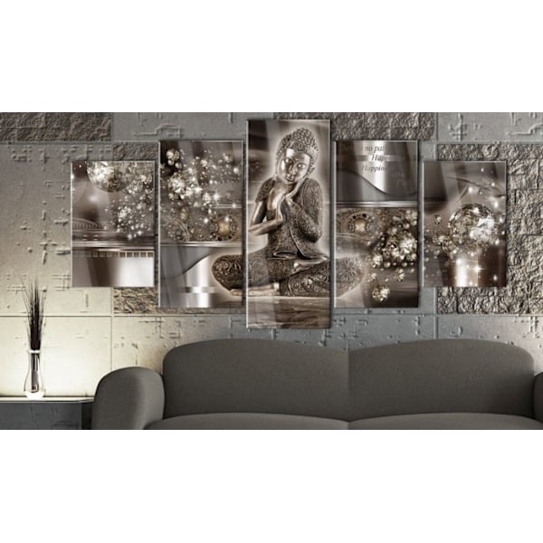 Akrilyyli-ikkunataulut sisustuselementti harmoniakuviolla 5 paneelia 100x50 cm TVA110160
