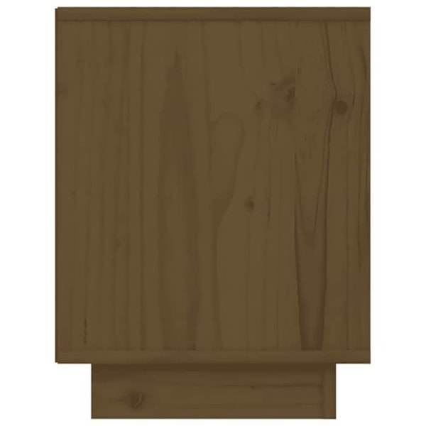 2 kpl yöpöytiä avotilalla 40 x 30 x 40cm mäntypuusta, hunajapintainen DEC035917 kastanj