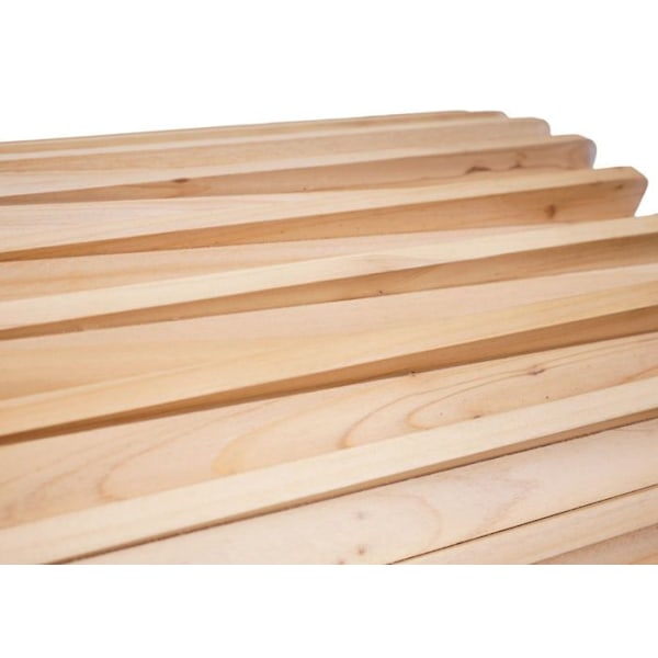 Sidoch bord soffbord stöd för växter i furu och MDF diameter 51 cm vit 04_0008505 Vit