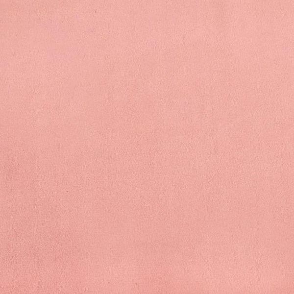 Sengebænk 70 x 30 x 30 cm i lyserød fløjl DEC024684 Rosa