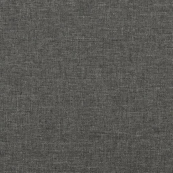 Sengehoved tilbehør til soveværelse møbel 80 x 5 x 78/88 cm mørkegrå stof TDL0203179 Grå