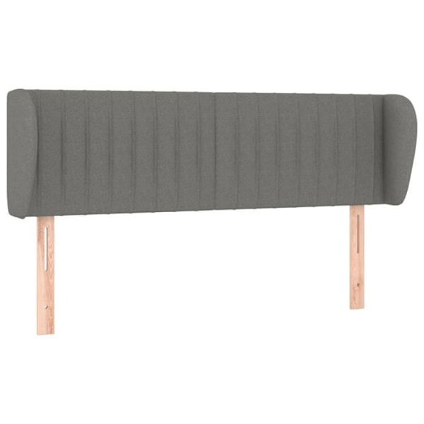 Huvudgavel - Ej specificerat - 147x23x78/88 cm - Mörkgrå - Klassisk - Höjdjusterbar Mörkgrå