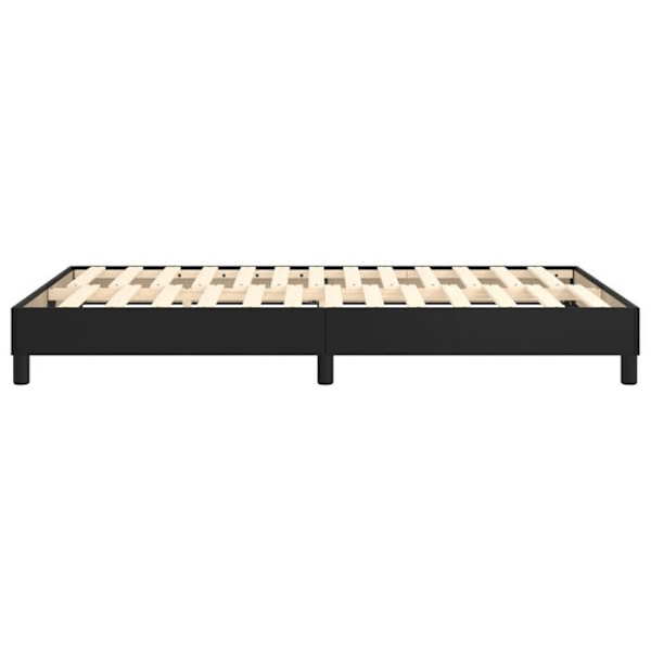 Sängram - Syntetisk - 120x200 cm - 2 platser - Nutida - Design Svart