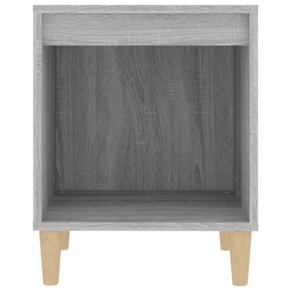 Yöpyötä, jossa avoin osasto 40 x 35 x 50 cm, harmaa tekopuu DEC034617 kastanj