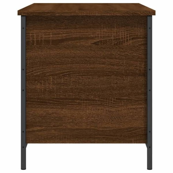Banc banquette avec compartiment de rangement 80 x 42,5 x 50 cm ingeniöritavara, ruskean tammen värinen DEC024742 kastanj