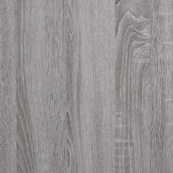 Side table lavt bord med skuffe 50 x 46 x 50 cm ingenie træ grå DEC032535 kastanj
