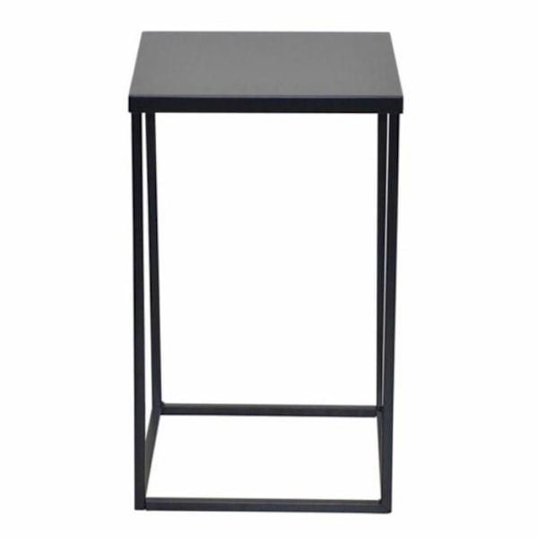 Bord af metal i sort, moderne design 30 x 30 x 50