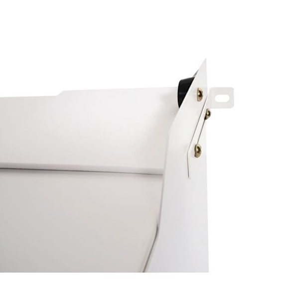 Lavemaskineskabe med skuffe 33 x 61 x 52 cm hvid stål 04_0007833 Vit