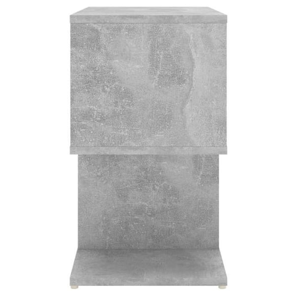 Natskab med opbevaringsrum 50 x 30 x 51,5 cm grå ingeniørtræ DEC034048 kastanj