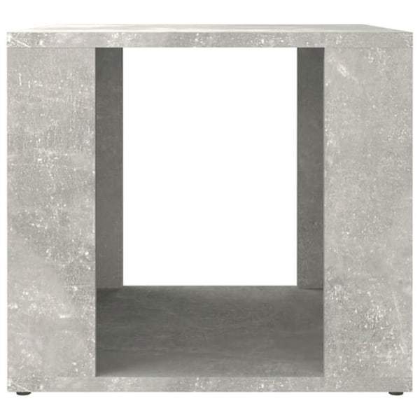 Natskebord med åbent rum 41 x 40 x 36 cm grå ingeniørtræ DEC034038 kastanj