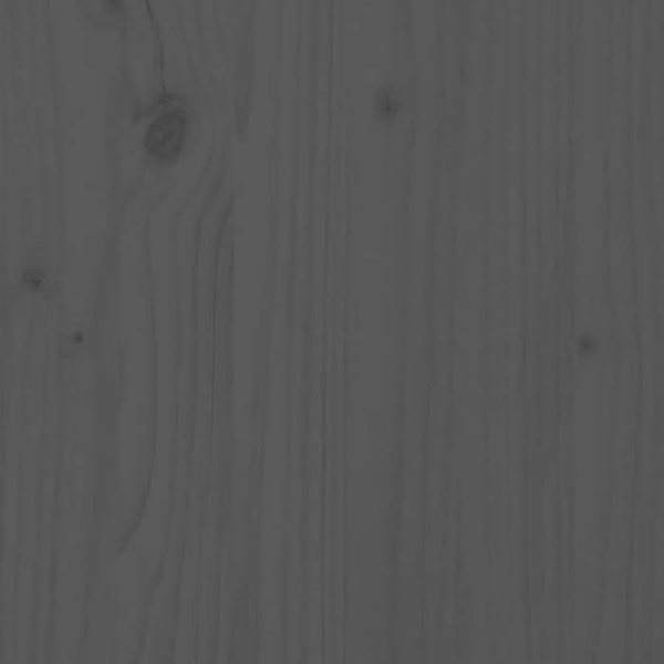 Sängynpääty lisävaruste makuuhuoneeseen kaluste 165,5 x 4 x 100 harmaa mänty