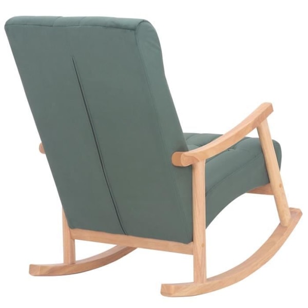 Gyngestol - Ikke specificeret - Grøn - Fløjl - 1 plads - Moderne design Grön