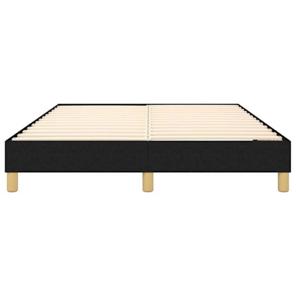 Sängbotten med ben, sängram 140x190 cm, svart tyg TDL0207024 Svart