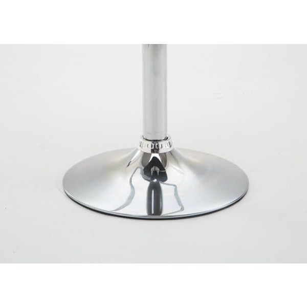 Sæt med 2 barstole med ergonomisk sæde i sort stof, fod i trompetform i metal 10_0004409 Metall