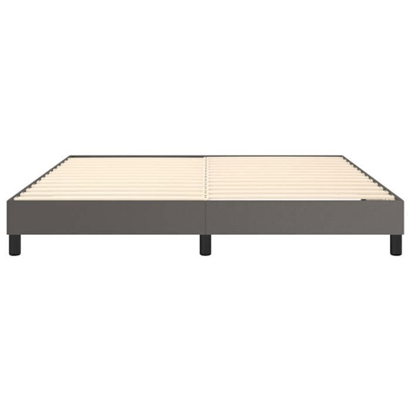 Sängbotten - TDL - 160x200 cm - Grå - 2 platser - Med ribbor - Lättmonterad Grå