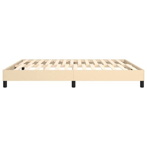 Sängyn jalkapahvikangas 180 x 200 kermanvärinen.