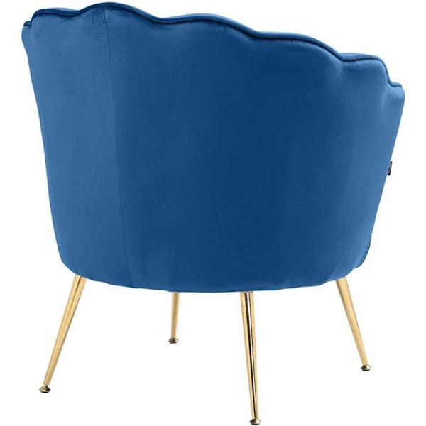 Lounge stol i chai Blå