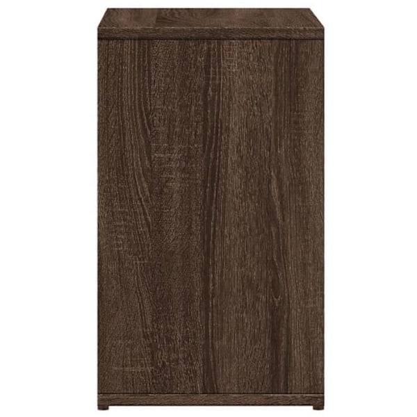 Sidobord för soffända, växtstöd 50 x 30 x 50 cm i ingenjörsträ, brun DEC032624 kastanj