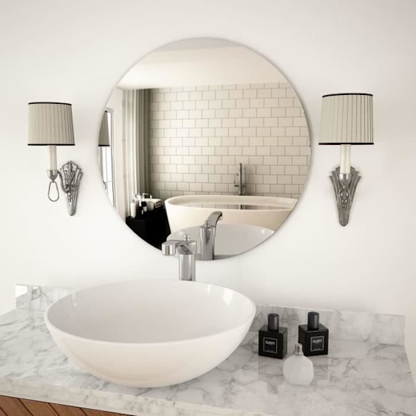 Vægmirrors 60 Rund Glas