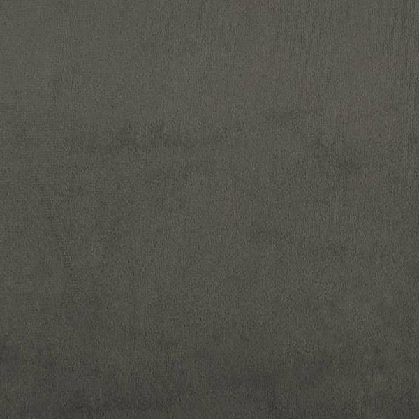 Banjettipenkki klassinen design 70 x 30 x 30 cm harmaasta sametista ja MDF:stä DEC024674 Grå