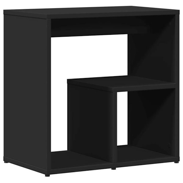 Sæt af 2 sideborde natbord planteholder 50 x 30 x 50 cm ingenieurtræ sort DEC032642 kastanj