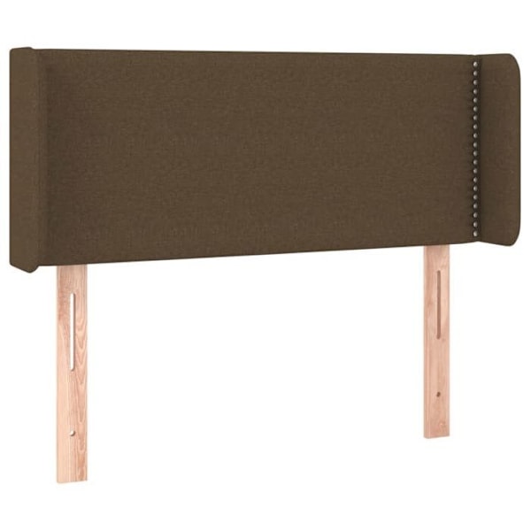 Hovedgavl - Ikke specificeret - 93x16x78/88 cm - Mørkebrun - LED - Klassisk tidløs Mörkbrun