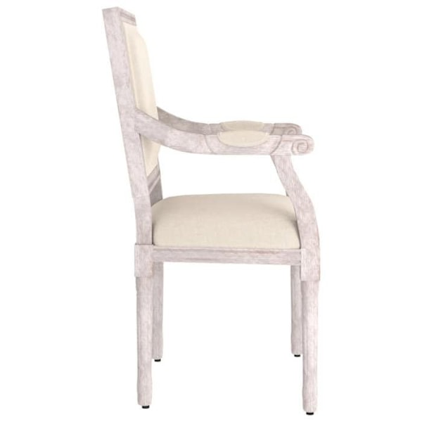 Moderne lounge stol design 54 x 59 x 99 cm i stof og træ DEC026495 kastanj