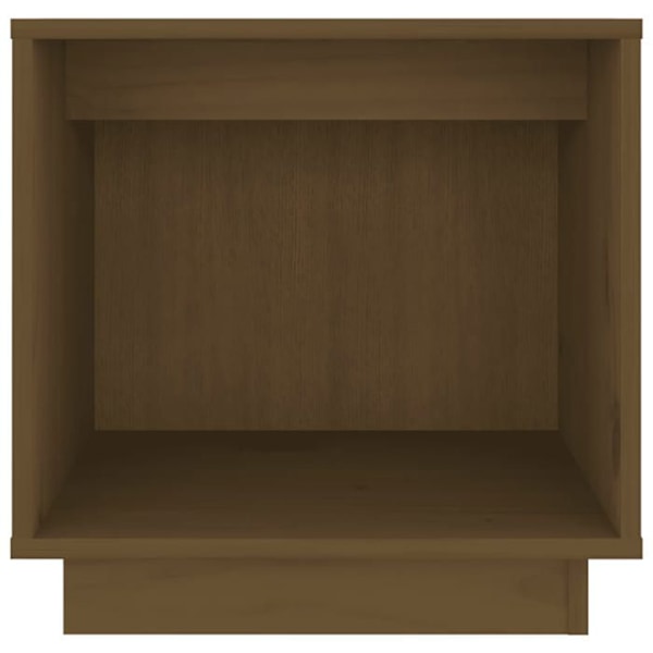 2 kpl yöpöytiä avotilalla 40 x 30 x 40cm mäntypuusta, hunajapintainen DEC035917 kastanj