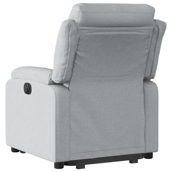 Lazy chair TV funktion med elektrisk lift, meget behagelig i lys grå stof DEC028320 Grå