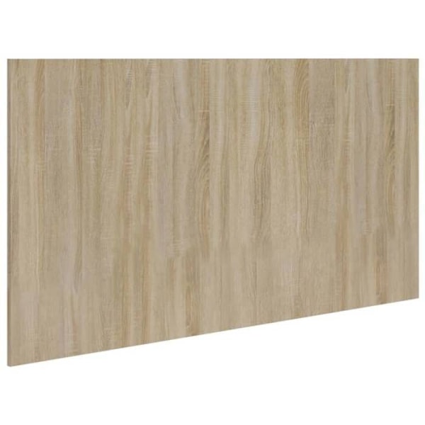 Hovedgærde - Brun - 160x80 cm - MDF Træ - Klassisk Stil - Fugtbestandig kastanj
