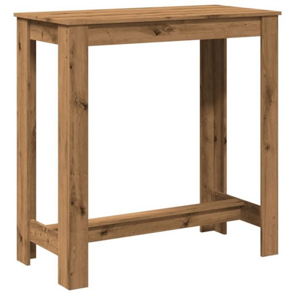 Multifunktionelt sidebord 102 x 50 x 103,5 cm brun ingeniørtræ DEC036425 kastanj
