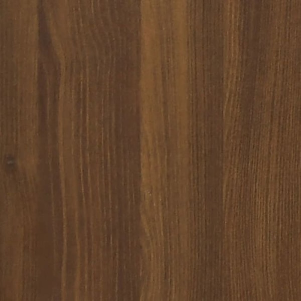 Skoopbevaringsbænk 10 rum 103 x 30 x 48 cm ingeniørtræ farve egetræ brun DEC024864 Brun
