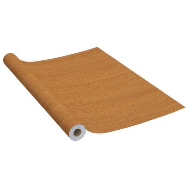 Tekokuitu - Vaalea tammi - 500 cm x 90 cm - Vedenkestävä - Ajaton muotoilu - PVC Ljus ek