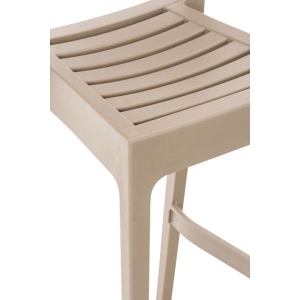 Baariroppe - Beige - Pinottava jalkatuella Beige