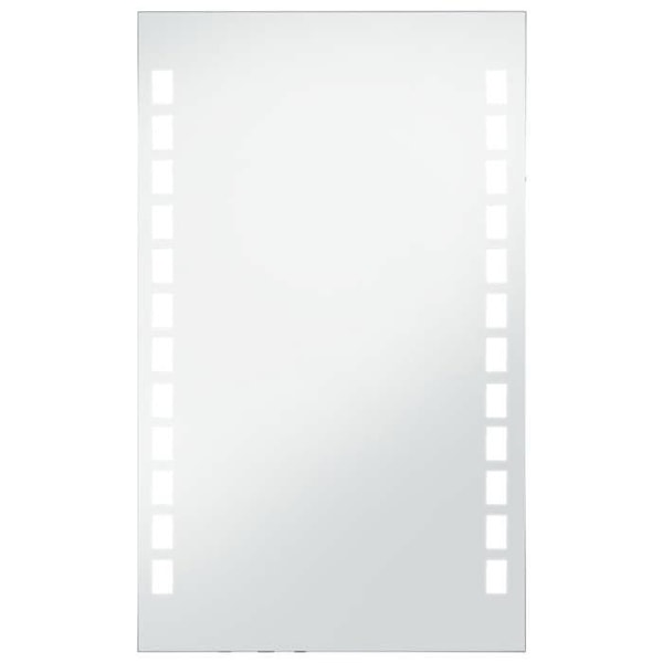 LED-väggspegel för badrum 60 x 100 cm DEC022579