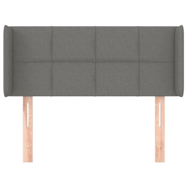 Sänggavel - Ej specificerat - 83x16x78/88 cm - Mörkgrå - Klassisk - Höjdjusterbar Mörkgrå