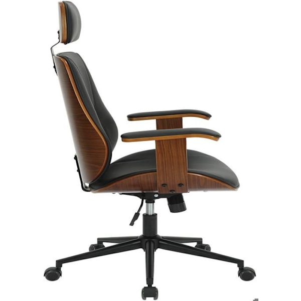 Ergonomisk skrivbordsstol kastanj