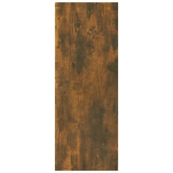 Entrémöbel konsolbord design elegant med fack 105 x 30 x 80 cm ingenjörsträ brun DEC031782 kastanj