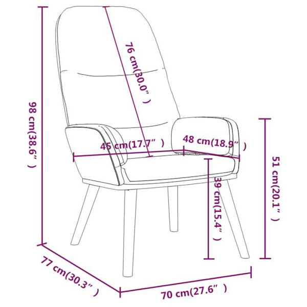 Lounge stolen sofa chambre design moderne i mørkegrå stof DEC026690 Grå