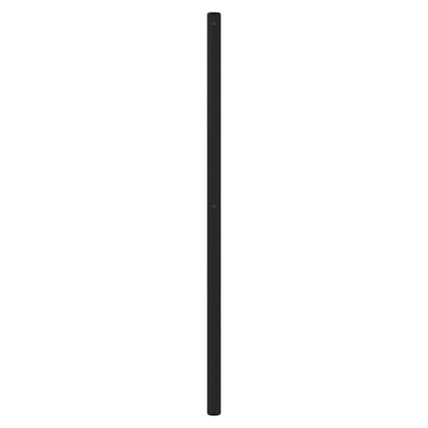 Hovedgærde - TDL - 90 cm - Sort metal - Klassisk stil - Elegant design Svart