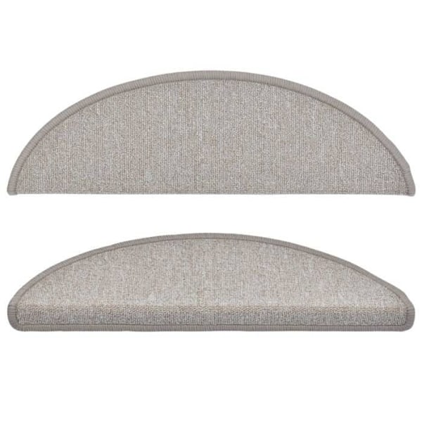 Trappmatta 15 delar Taupe 56 x 17 x 3