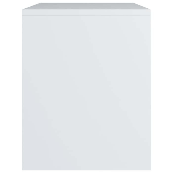 Natskab med åbent rum og hylde 40 x 30 x 40 cm hvidt ingeniørtræ DEC033334 Vit