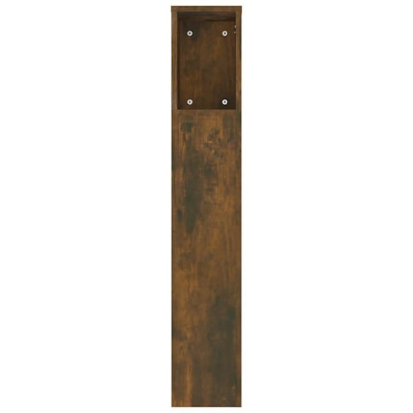 Hovedgavl - TDL - 180x18,5x104,5 cm - Ingeniørtræ - 3 rum - Brun kastanj