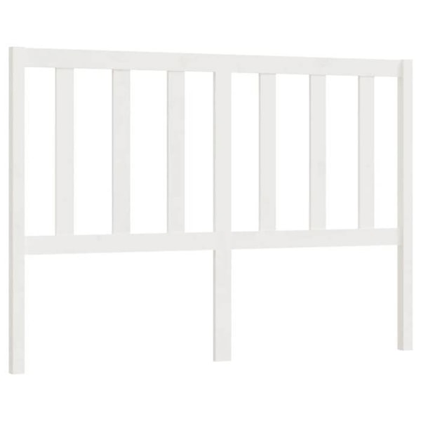 Sänggavel tillbehör sovrum möbel 166 x 4 x 100 cm vit furu TDL0203785