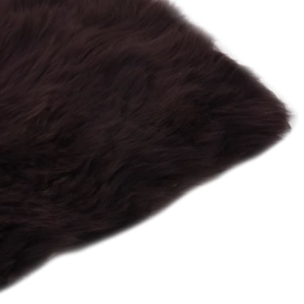 Paket med 2 bruna stolsdynor 40 x 40 äkta sheepskin